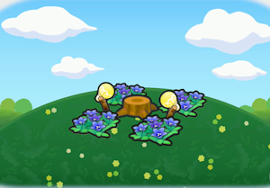 꽃밭의 그루터기 스테이지